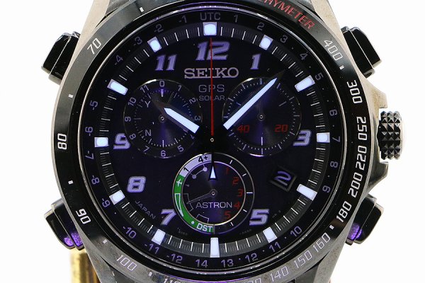 セイコー　アストロン ＳＢＸＢ０３７ 黒文字盤 ジウジアロー２１０５年限定　ライト