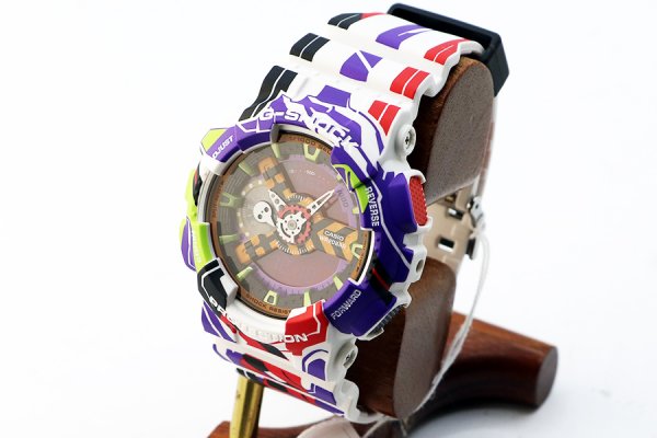 カシオ　Ｇショック　ＧＡ－１１０ＥＶＥ３０　エヴァンゲリオン３０周年限定　サイド