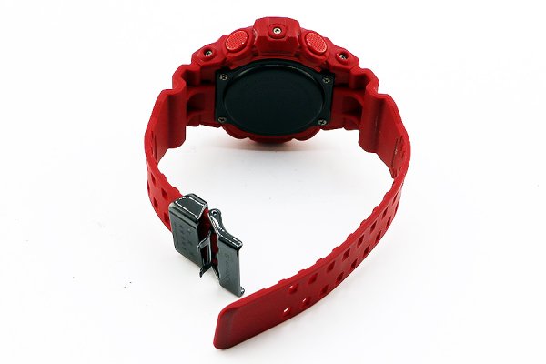 カシオ　Ｇショック　ＧＡ－７３５Ｃ－４ＡＪＲ　レッドアウト　３５周年限定　ラバーベルト