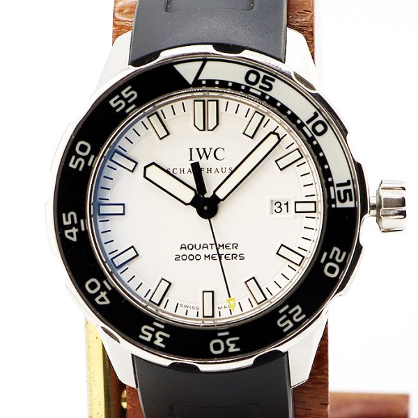 ＩＷＣ　アクアタイマー２０００　ＩＷ３５６８０６　白文字盤
