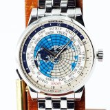 モンブラン　ヘリテージスピリット オルビステラルム　１１２３０８　世界地図文字盤