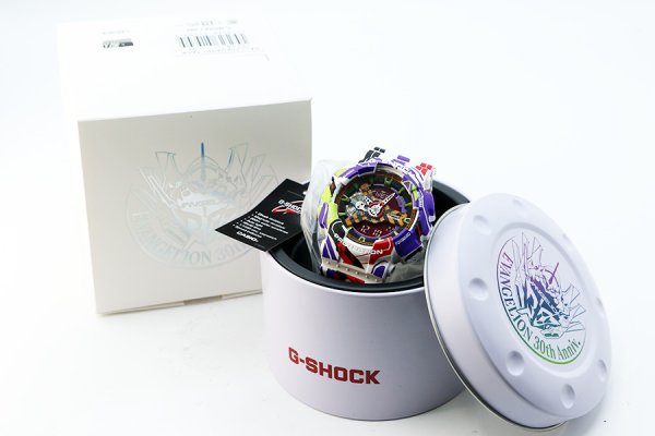 カシオ　Ｇショック　ＧＡ－１１０ＥＶＥ３０　エヴァンゲリオン３０周年限定　箱・保証書