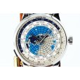 モンブラン　ヘリテージスピリット オルビステラルム　１１２３０８　世界地図文字盤　表面拡大