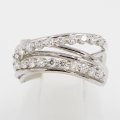 PT900 ダイアイリリング 0.70ct 12.10g