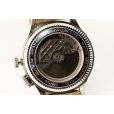 アウトライン　セコンドセッティング　パイロットウォッチ　ＹＫ２０２２２　黒文字盤　裏面拡大