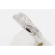 ミキモト　PT950 ダイアイリリング 0.26ct 8.70g　サイド