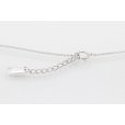 ミキモト　K18WG ダイアイリペンダントネックレス 0.28ct　留め具