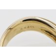 ミキモト　K18 ダイアイリリング 0.62ct 8.50g　刻印(2)