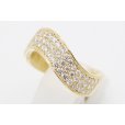 ミキモト　K18 ダイアイリリング 0.62ct 8.50g　サイド