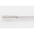 ミキモト　K18WG ダイアイリペンダントネックレス 0.28ct　拡大
