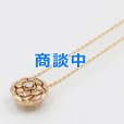 画像9: シャネル　750PG カメリア ダイアイリネックレス J11660 4.10g (9)