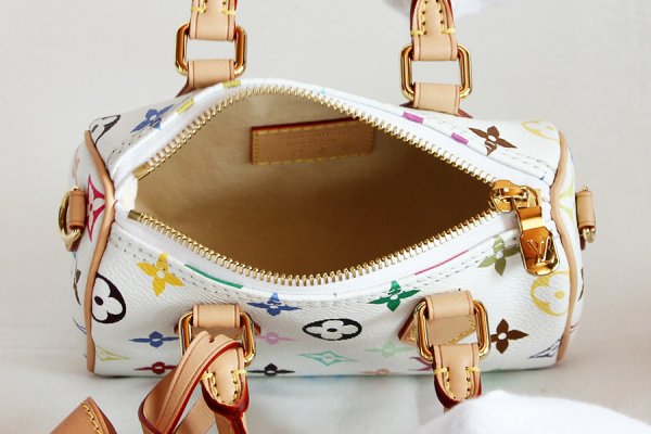 ルイ・ヴィトン　LV × TM ナノ・スピーディ M13391 マルチカラー　中身