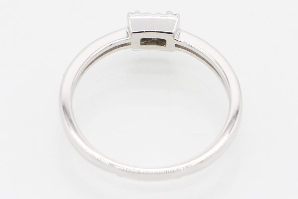 ヴァンドーム　K18WGダイアイリリング 0.10ct 2.60g　内側