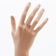 ヴァンドーム　K18WGダイアイリリング 0.10ct 2.60g　装着イメージ