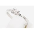 ヴァンドーム　K18WGダイアイリリング 0.10ct 2.60g　サイド