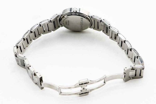 ブルガリ　ブルガリブルガリ　ＢＢ２６ＳＳ　銀文字盤　ブレス