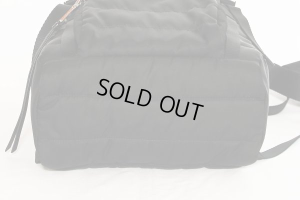 プラダ　バックパック 1BZ002 ブラック　底