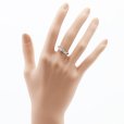 PT900 ダイアイリリング 0.50ct 3.20g　装着イメージ