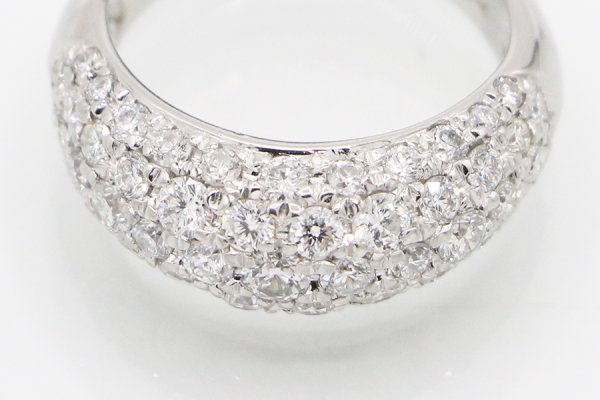 PT900 ダイアイリリング 2.00ct 9.10g　拡大