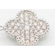 PT900/850 ダイアイリペンダントネックレス 1.00ct 5.20g　拡大