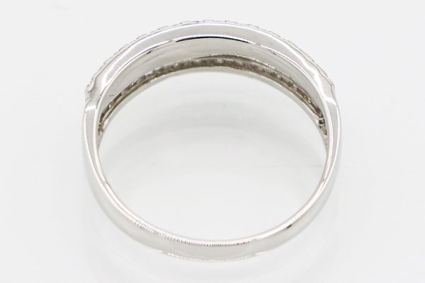 PT950 ダイアイリリング 0.30ct 3.40g　内側