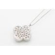 PT900/850 ダイアイリペンダントネックレス 1.00ct 5.20g　裏面