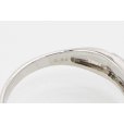 PT950 ダイアイリリング 0.30ct 3.40g　刻印(2)