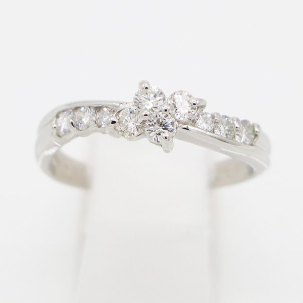 PT900 ダイアイリリング 0.50ct 3.20g