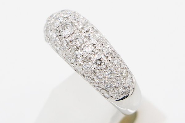 PT900 ダイアイリリング 2.00ct 9.10g　サイド