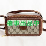 グッチ　インターロッキングG ショルダーバック 671674 0416 ベージュ／ブラウン