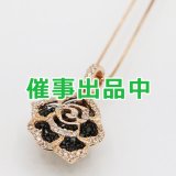K18PG ダイアイリペンダントネックレス 0.50ct 3.50g