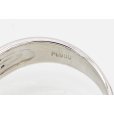 PT900 ダイアイリリング 0.567ct 0.40ct 6.60g　刻印
