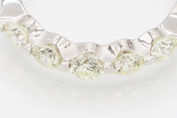 PT999 ダイアイリリング 1.00ct 4.80g　拡大