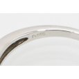 PT950 ダイアイリリング 0.15ct 3.00g　刻印