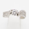 PT900 ダイアイリリング 0.567ct 0.40ct 6.60g