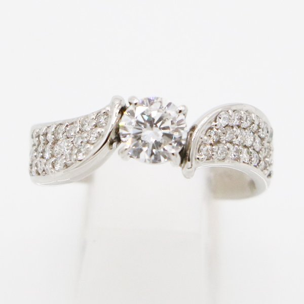 PT900 ダイアイリリング 0.567ct 0.40ct 6.60g