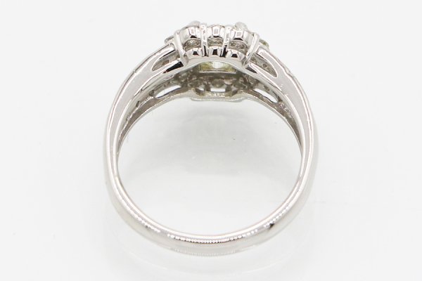 PT900 ダイアイリリング 0.542ct 0.61ct 5.50g　内側