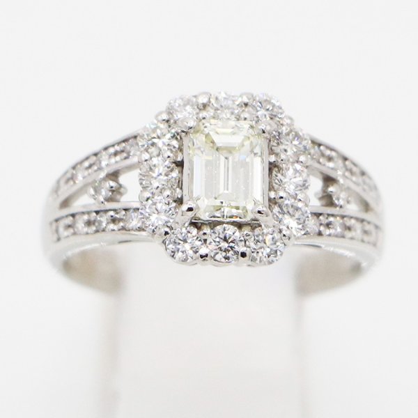 PT900 ダイアイリリング 0.542ct 0.61ct 5.50g