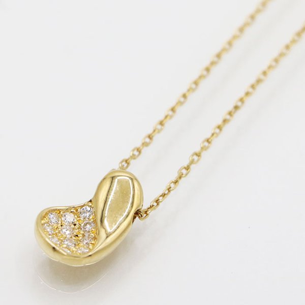 星の砂　K18 ダイアイリペンダントネックレス 0.22ct 4.00g