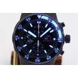 ＩＷＣ　アクアタイマー２０００　クロノ　ＩＷ３６７６７０５　黒文字盤　ガラパゴス限定　ライト