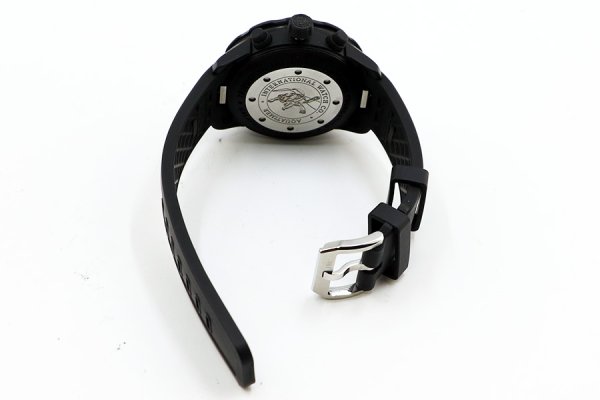 ＩＷＣ　アクアタイマー２０００　クロノ　ＩＷ３６７６７０５　黒文字盤　ガラパゴス限定　ラバーベルト