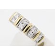 PT900/K18 ダイアイリリング 0.51ct 8.10g　サイド