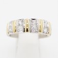 PT900/K18 ダイアイリリング 0.51ct 8.10g