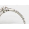 PT900 クロムトルマリンダイアイリリング 1.46ct 0.22ct 5.20g　刻印