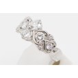 PT900 ダイアイリリング 1.52ct 10.80g　サイド