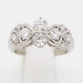 PT900 ダイアイリリング 1.52ct 10.80g