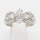 PT900 ダイアイリリング 1.52ct 10.80g