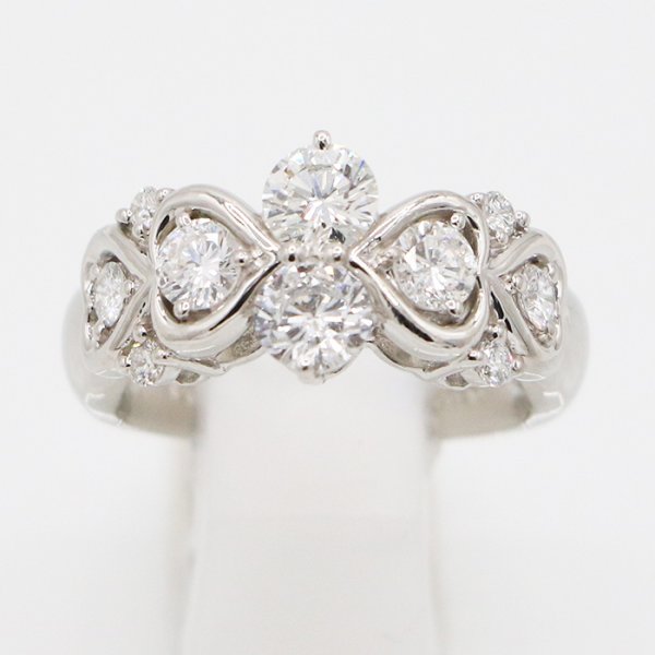 PT900 ダイアイリリング 1.52ct 10.80g