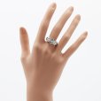 PT900 ダイアイリリング 1.52ct 10.80g　装着イメージ