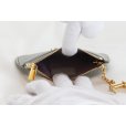 グッチ　スクリプト ジップキーケース 790102 0416 グレー　中身